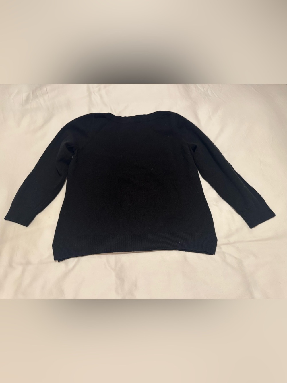 Ann Taylor Black Crewneck Sweater